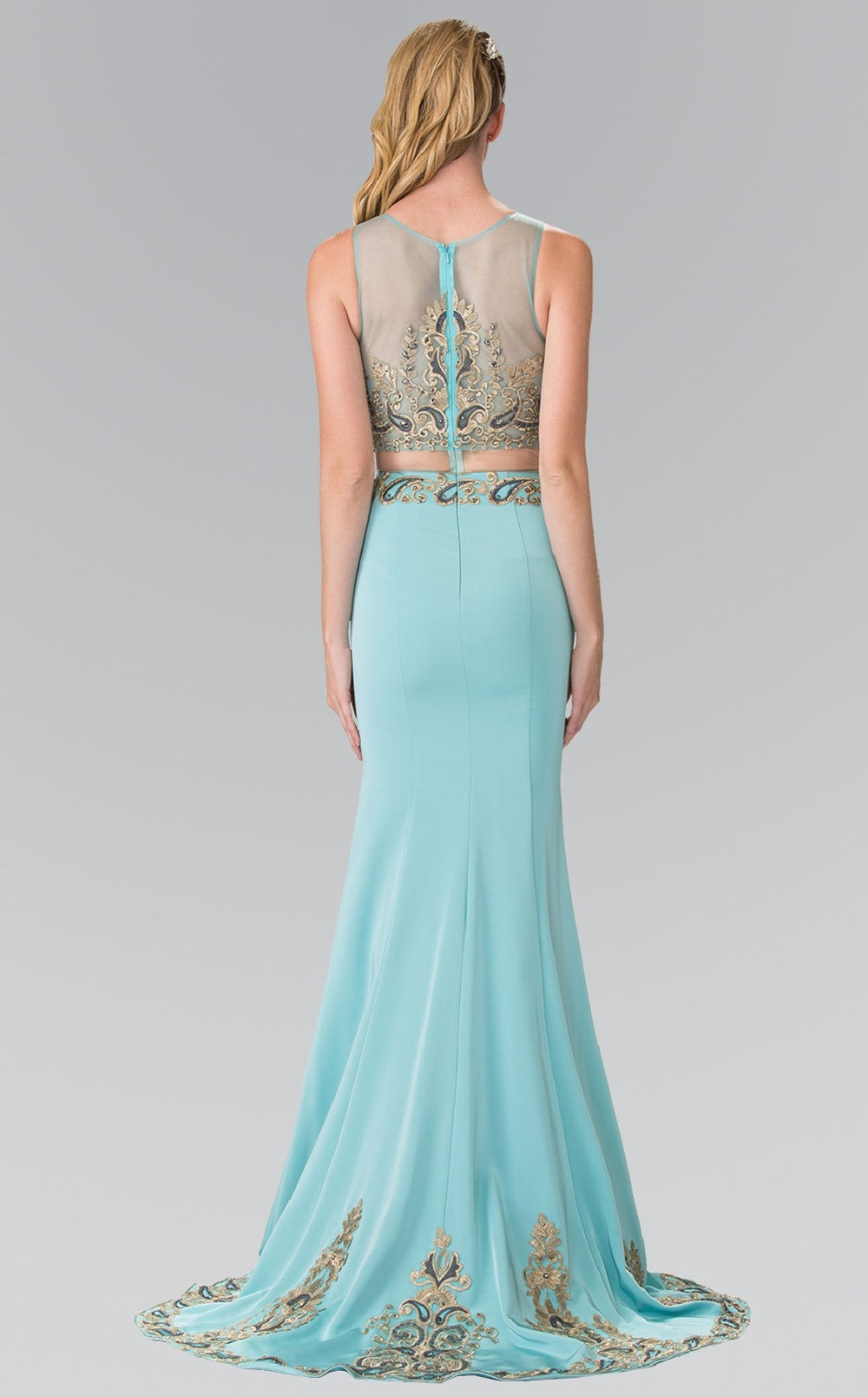 Exquisite Elizabeth K GL2248 Dress detail view - VOLAKK