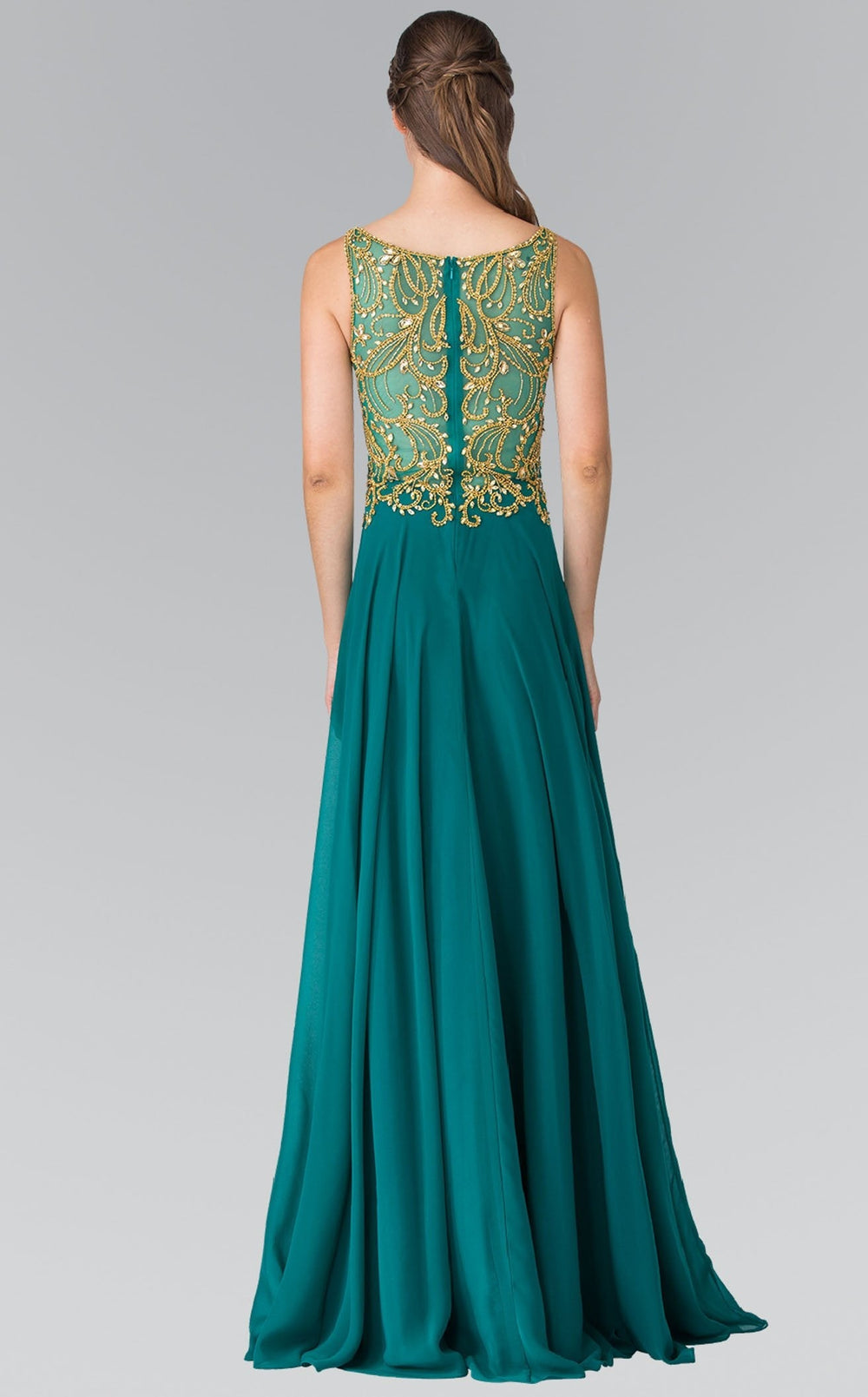 Exquisite Elizabeth K GL2274 Dress detail view - VOLAKK