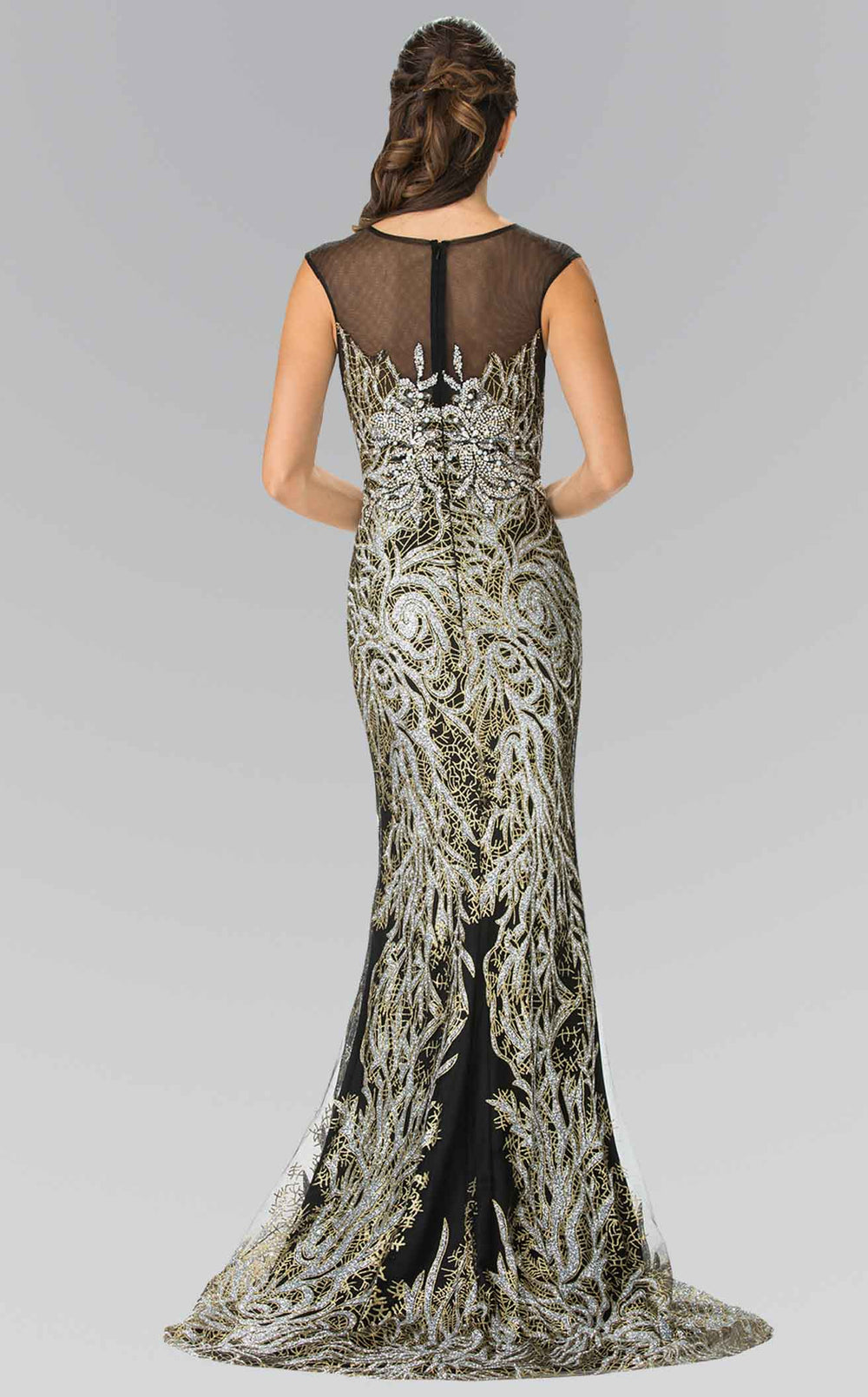 Exquisite Elizabeth K GL2336 Dress detail view - VOLAKK