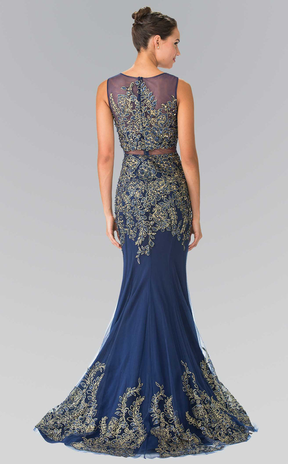 Exquisite Elizabeth K GL2338 Dress detail view - VOLAKK