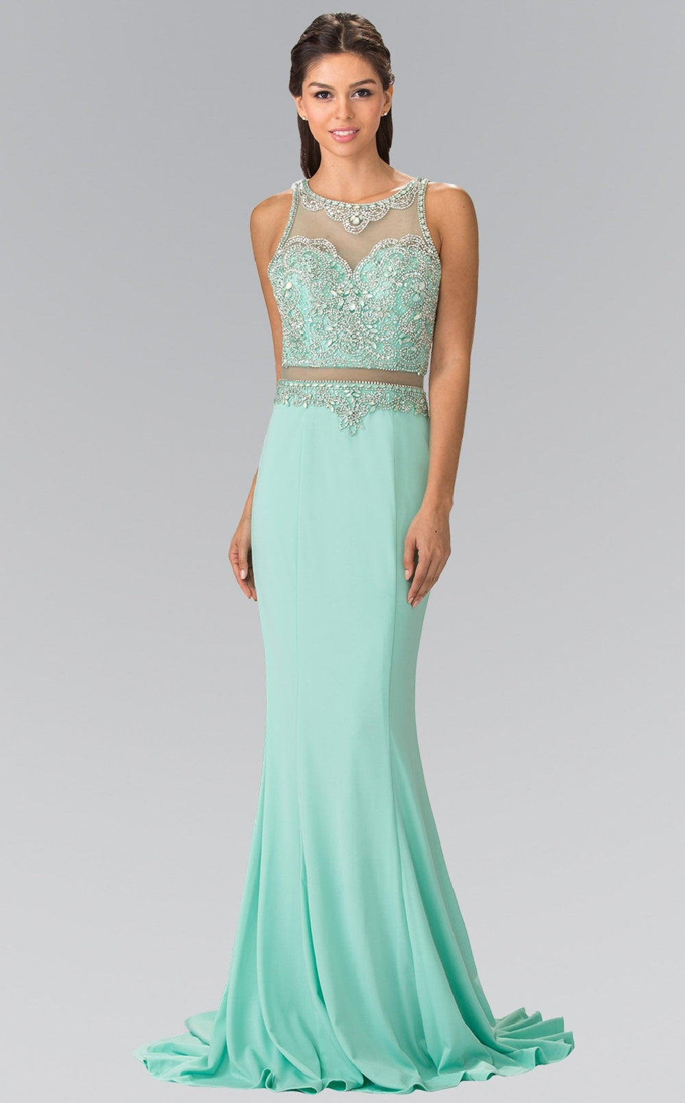Exquisite Elizabeth K GL2342 Dress detail view - VOLAKK