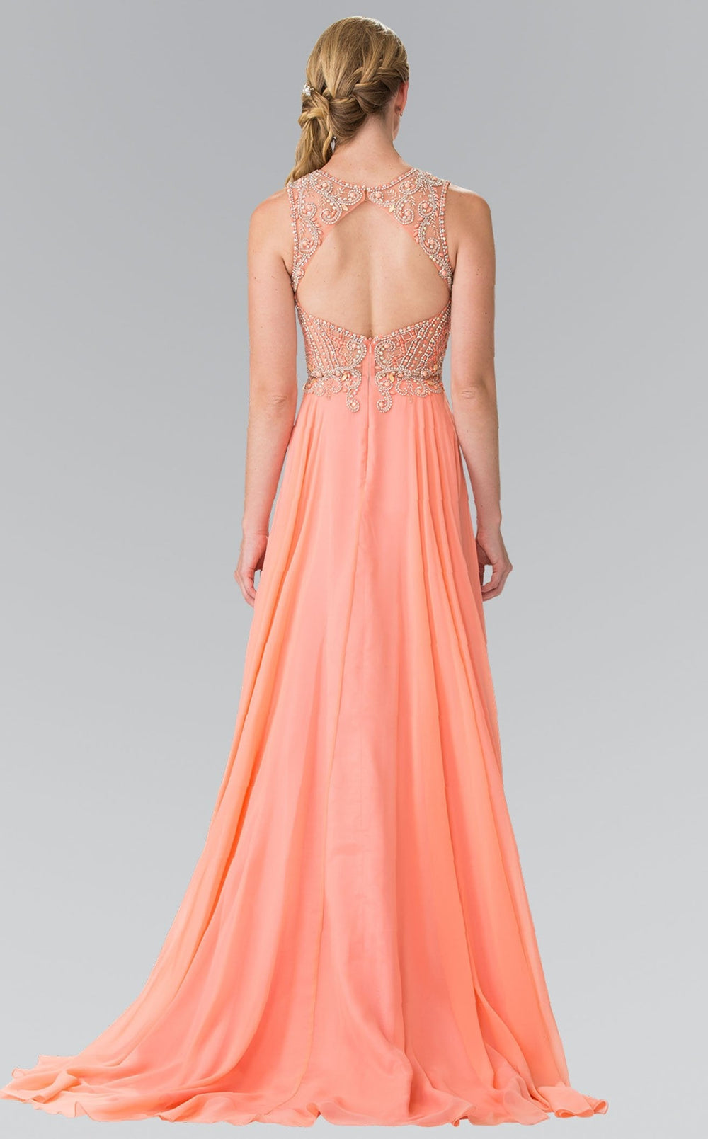 Exquisite Elizabeth K GL2343 Dress detail view - VOLAKK