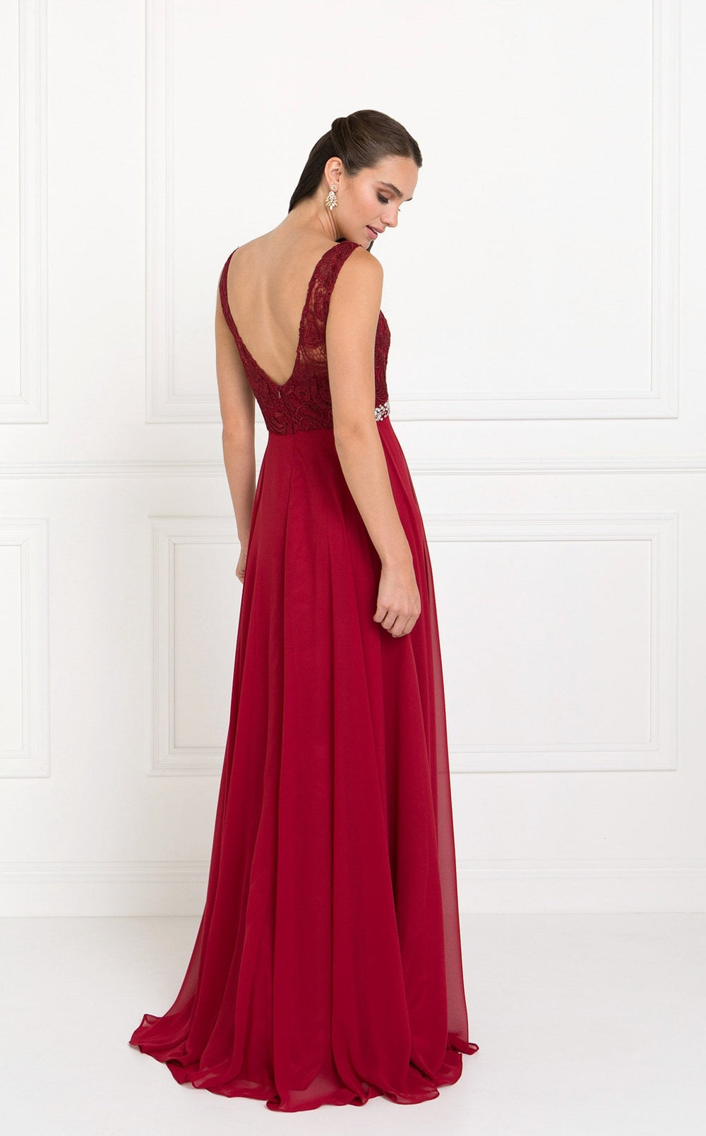 Exquisite Elizabeth K GL2420 Dress detail view - VOLAKK
