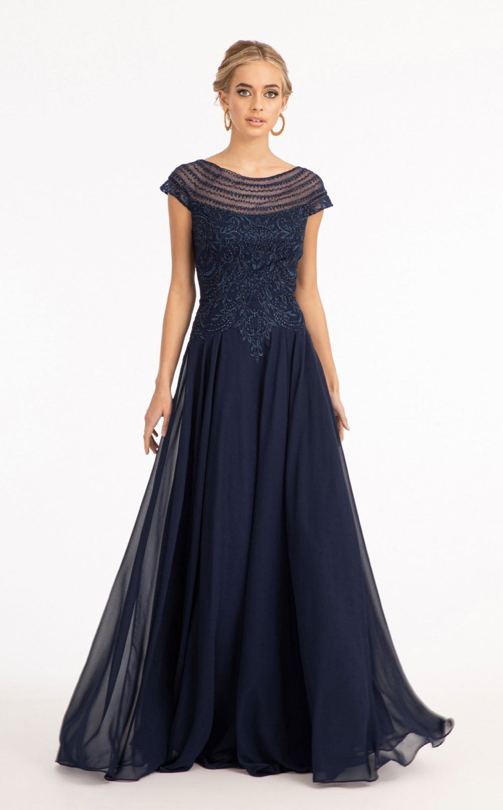 Exquisite Elizabeth K GL3065 Dress detail view - VOLAKK