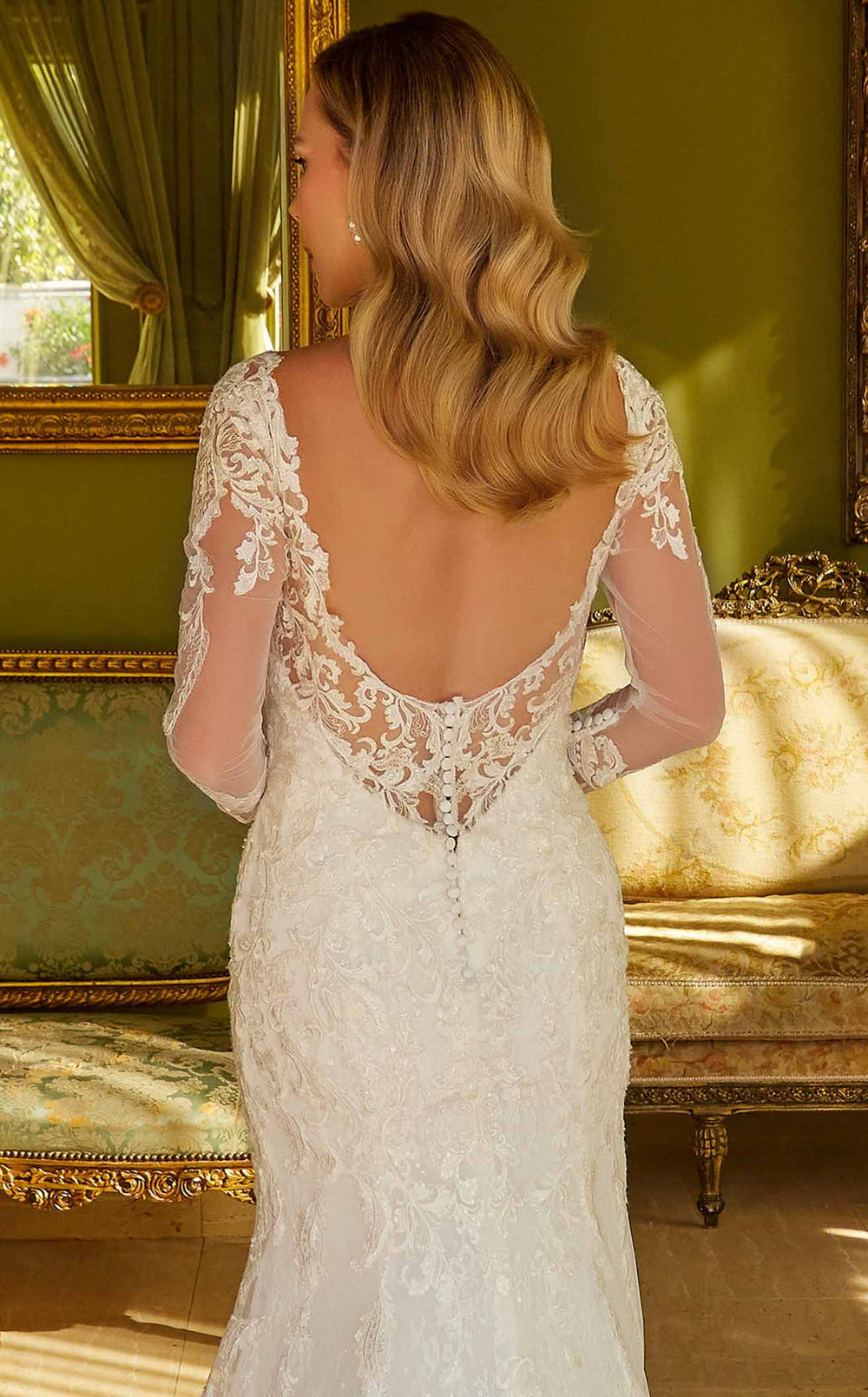 Exquisite GLS by Gloria GL3535 Bridal Dress detail view - VOLAKK