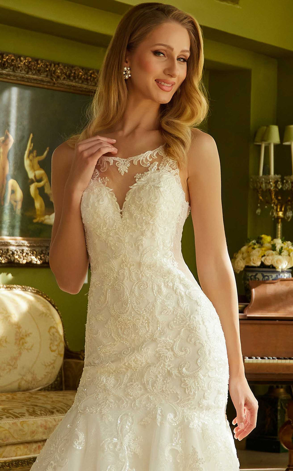 GLS by Gloria GL3536 Bridal Dress details - VOLAKK