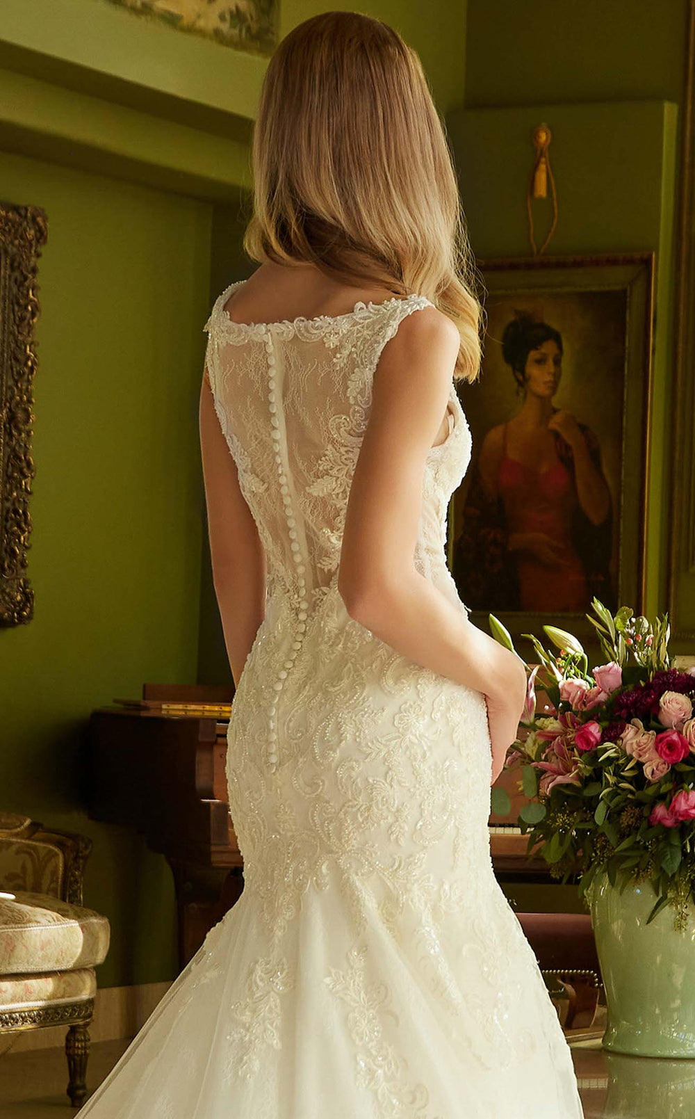 Exquisite GLS by Gloria GL3536 Bridal Dress detail view - VOLAKK