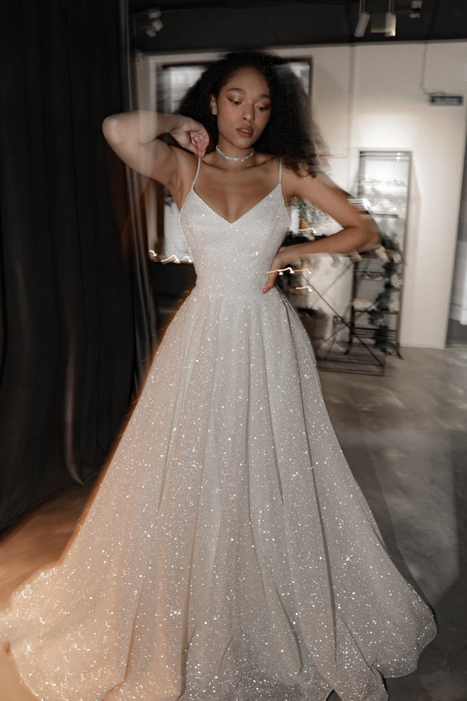 Sparkle Wedding Dress Heist - VOLAKK