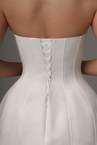 Satin Wedding Dress Steltella view 6