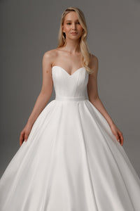 2 in 1 Wedding Dress With Detachable Skirt Protea view 6