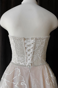 Floral Lace Wedding Dress Blum view 5