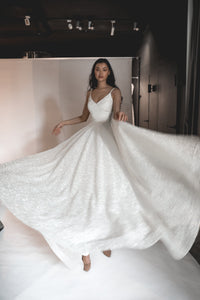 Sparkle Wedding Dress Heist view 15