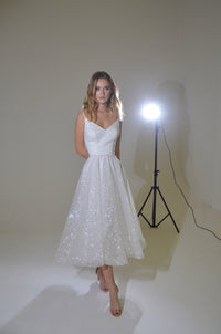 Shiny Wedding & Evening Dress Heist Midi view 3