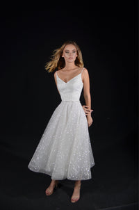 Shiny Wedding & Evening Dress Heist Midi view 5