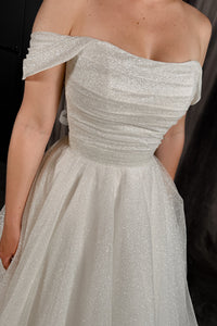 Sparkle Wedding Dress Nicole view 2