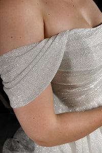 Sparkle Wedding Dress Nicole view 8
