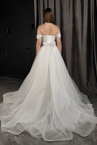 Sparkle Wedding Dress Nicole view 5