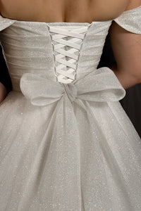 Sparkle Wedding Dress Nicole view 4
