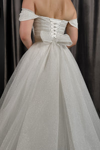 Sparkle Wedding Dress Nicole view 6