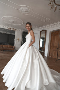 Classic Mikado Ball Gown Priscilla view 8