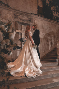 Lace Off-the-Shoulders Wedding Dress Charlotte view 2