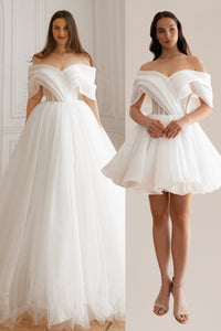 2 in 1 Wedding Dress Inali with Detachable Romanica Skirt view 1
