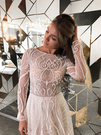 Lace A-line Wedding Dress Toba view 19