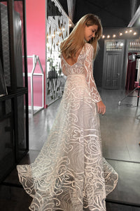 Lace A-line Wedding Dress Toba view 15