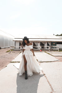 Organza Wedding Dress Cardi view 4