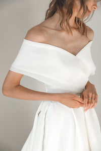 Organza Wedding Dress Cardi view 6