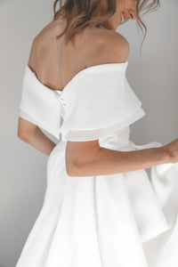 Organza Wedding Dress Cardi view 3