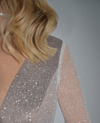 Sparkly Midi Evening Dress Ramona view 4