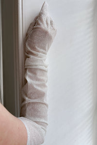 Sparkly Bridal Gloves view 3