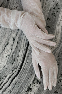 Sparkly Bridal Gloves view 7