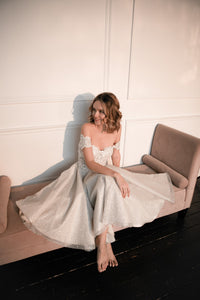 Tea Length Lace Wedding Dress Elise view 8
