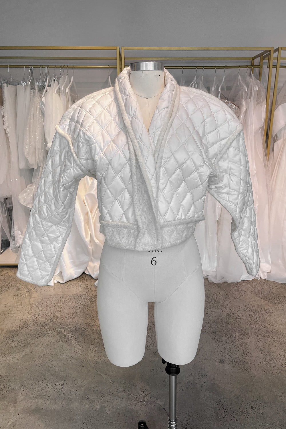Two-way Bomber Quilted | Ready-to-Ship details - VOLAKK