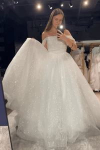 Sparkle Wedding Dress Nicole view 1