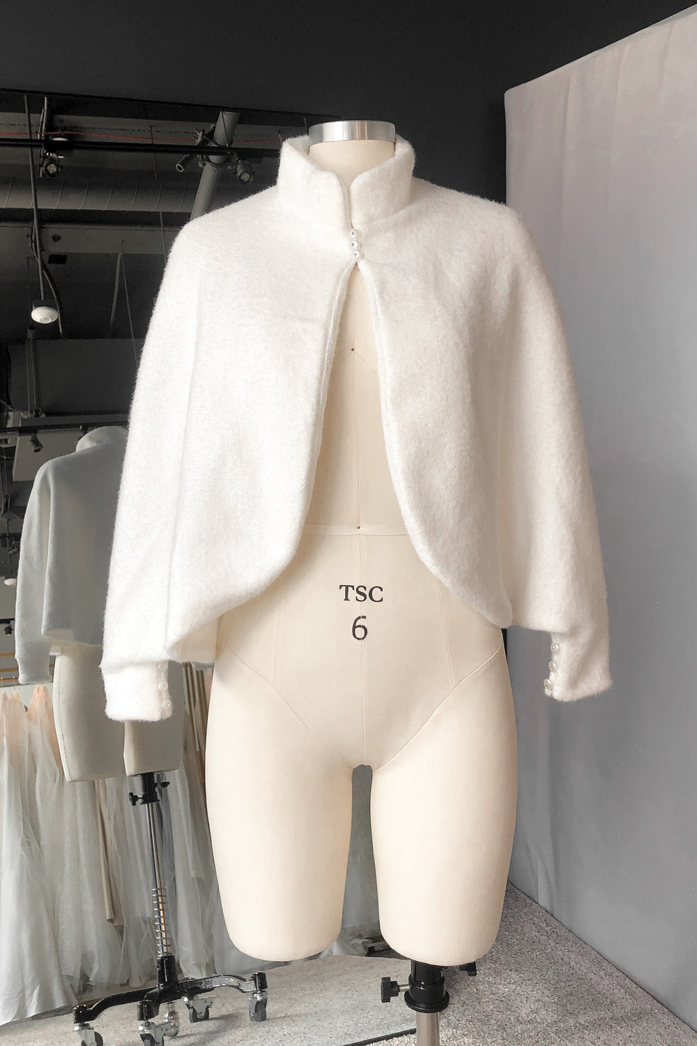 Light Ivory Cape K-077 - VOLAKK