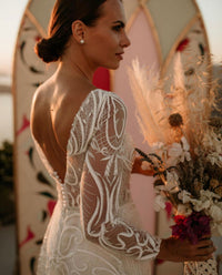 Lace A-line Wedding Dress Toba view 14