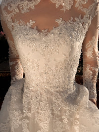 Lace A-line Dress Sakura view 2