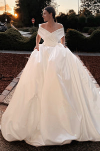Short Satin Wedding Dress Mira view 8
