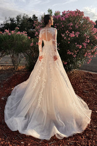 Lace A-line Dress Sakura view 3