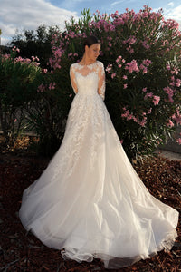 Lace A-line Dress Sakura view 4