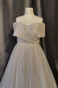 Shimmering Off-the-Shoulder Wedding Dress Melanie view 16