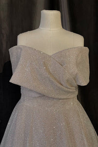 Shimmering Off-the-Shoulder Wedding Dress Melanie view 17
