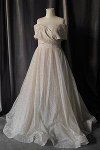 Shimmering Off-the-Shoulder Wedding Dress Melanie view 14