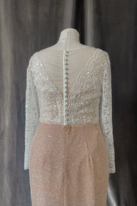 Midi Sparkly Wedding Dress Milli view 10