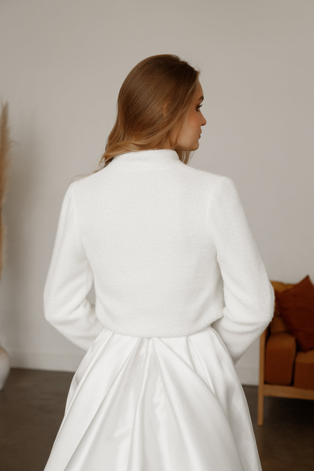 Exquisite Light Ivory Jacket K - 068/2 | Ready-to-Ship detail view - VOLAKK