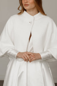 Light Ivory Cape K - 043 | Ready-to-Ship view 1