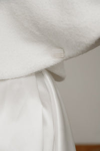 Light Ivory Cape K - 043 | Ready-to-Ship view 6